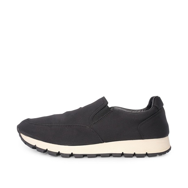 Tech Fabric Slip-On Sneakers Black