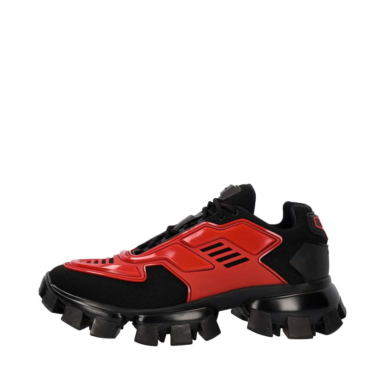 PRADA Technical Cloudbust Thunder Sneakers Red/Black | Luxity