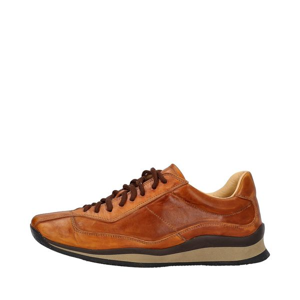 Vintage Leather Sneakers Brown
