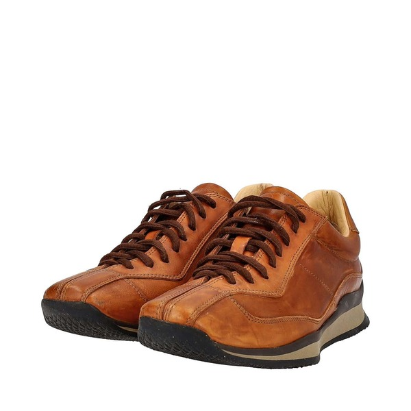 Vintage Leather Sneakers Brown