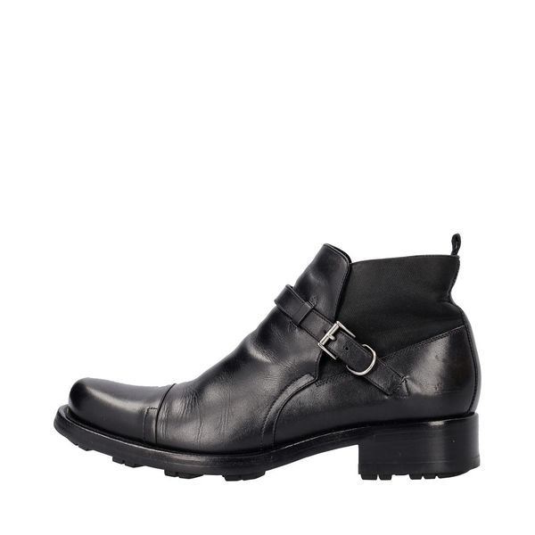 Leather Ankle Boots Black