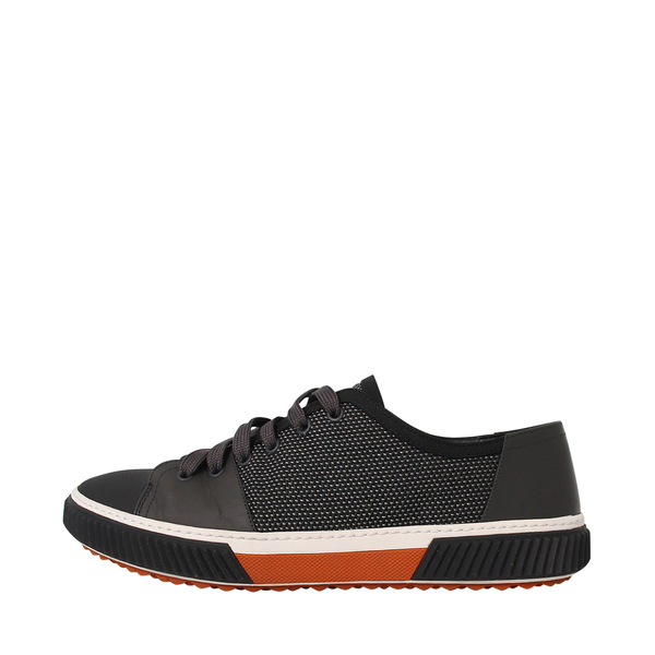 Mixed Material Stratus Sneakers Grey