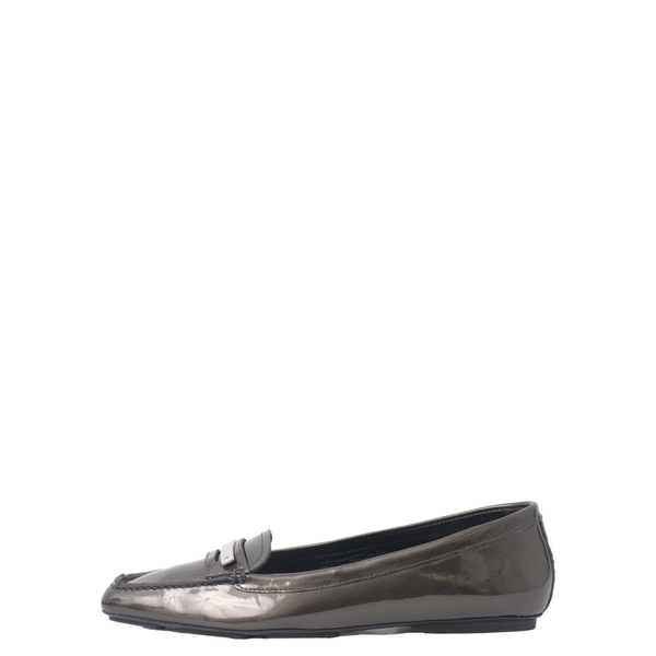 Patent Leather Loafers Green