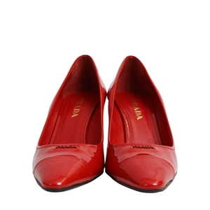 Patent Pumps Red, view 3