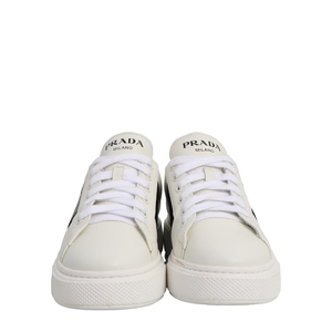 Leather Downtown Sneakers White, view 3