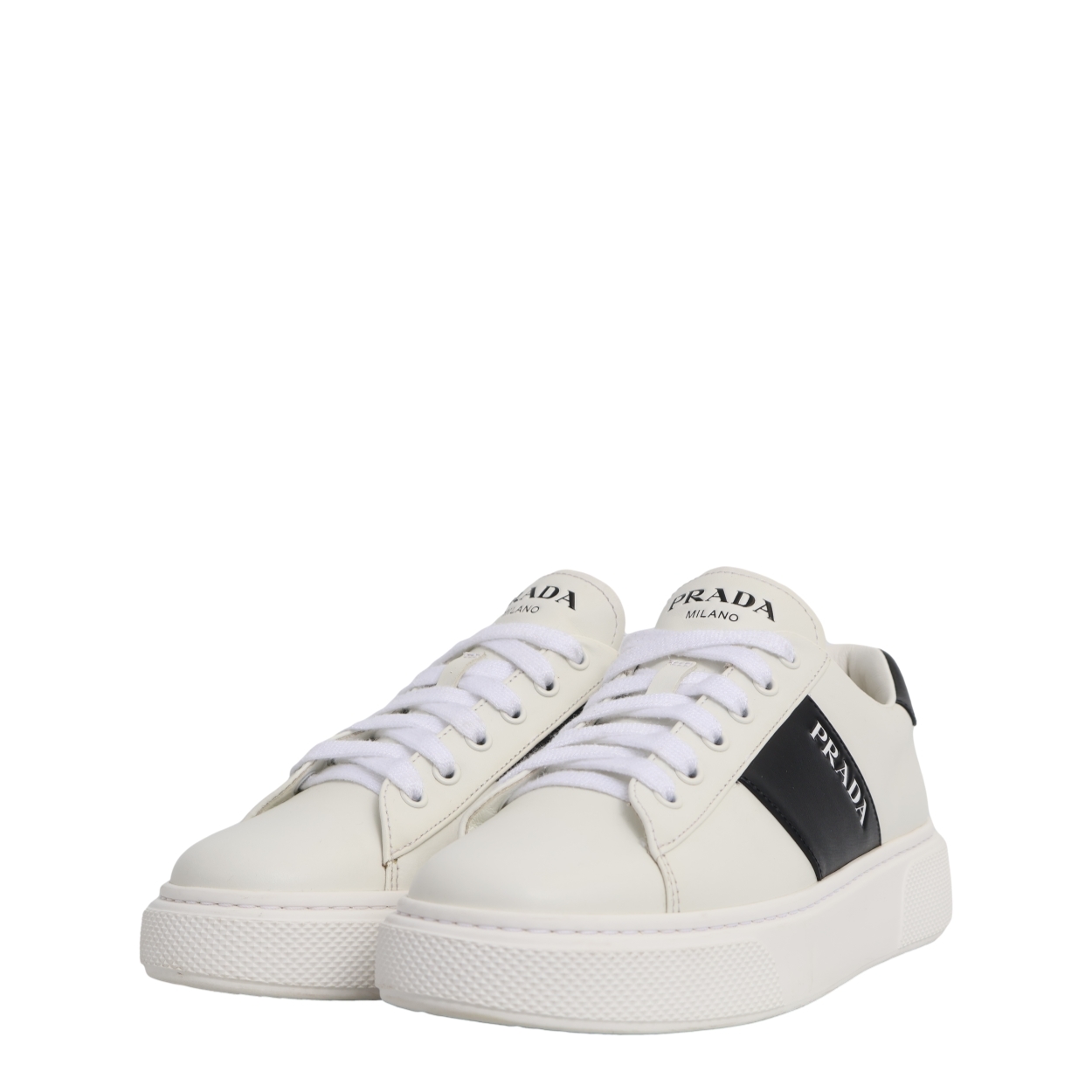 Leather Downtown Sneakers White