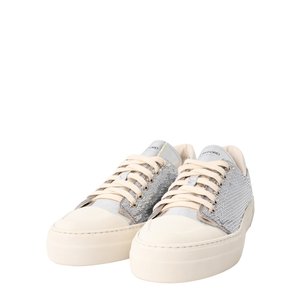 Sequins Sneakers Silver