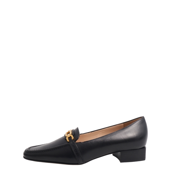 Leather Whitney Loafers Black