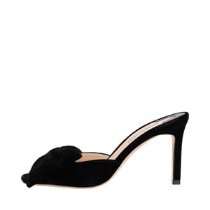 Velvet Brigitte Mules Black, view 2