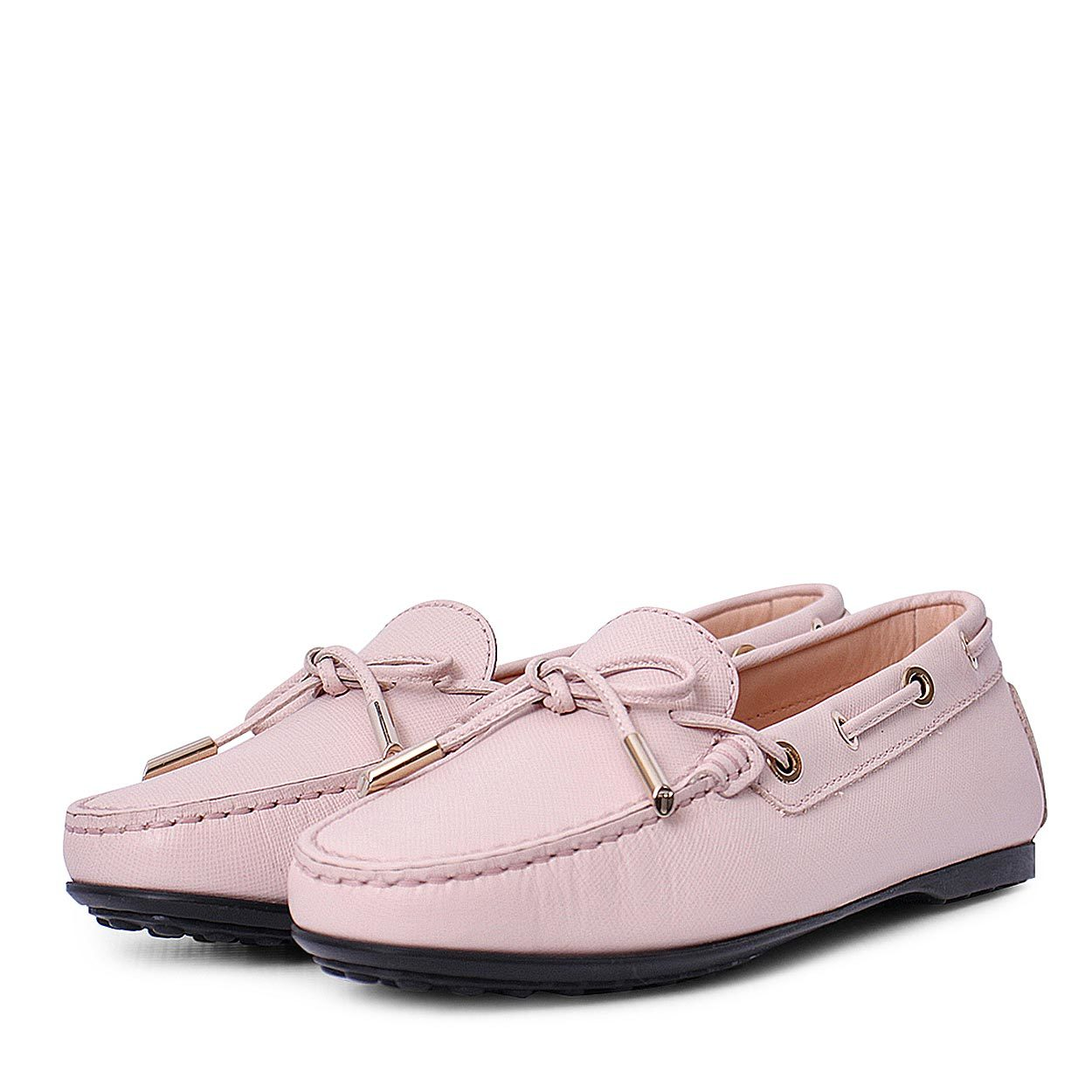 TOD'S Leather Loafers Pink | Luxity