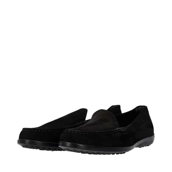 Suede Loafers Black