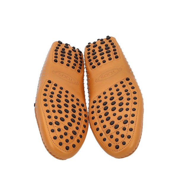 Leather Micro Borchie Gommini Loafers Multicolour