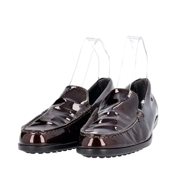 Patent Loafers Plum