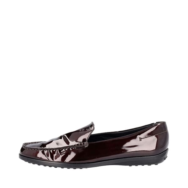 Patent Loafers Plum