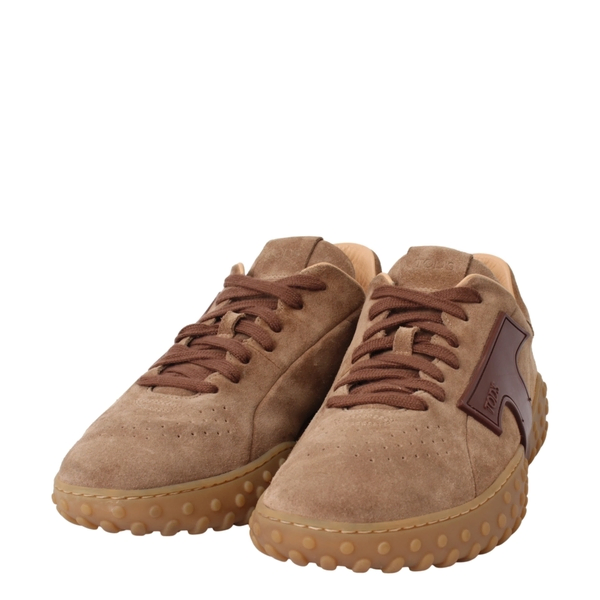 Suede Sneakers Camel