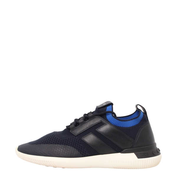 Mixed Material No_Code Sneakers Black/Blue