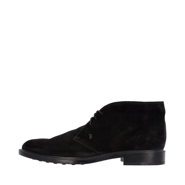 Suede Desert Boots Black