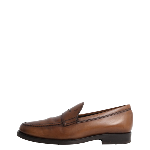 Leather Loafers Brown