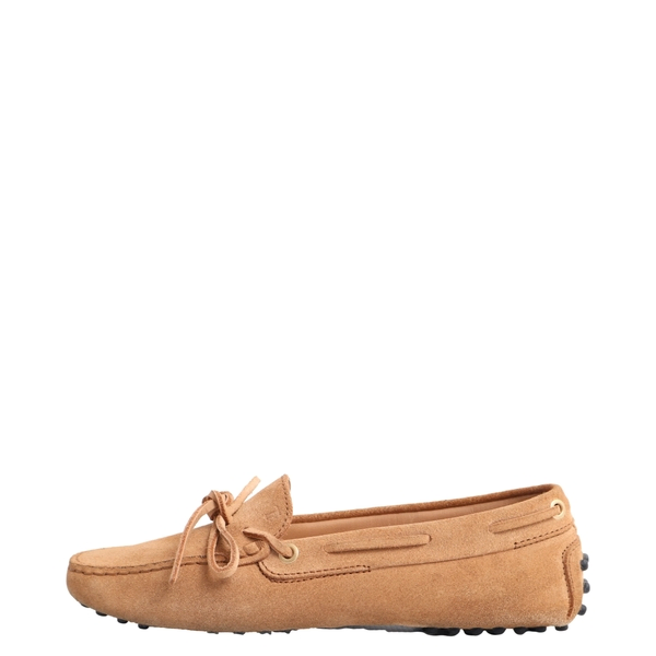 Suede Gommino Driving Loafers Tan