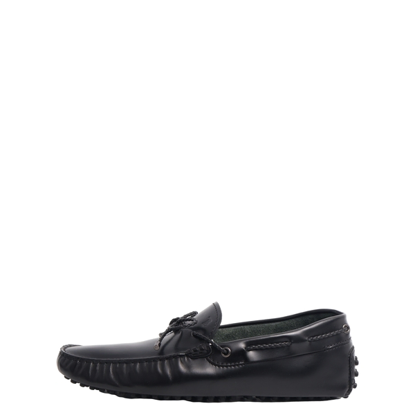 Leather Gommino Driving Loafers Black