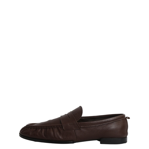 Leather Loafers Brown