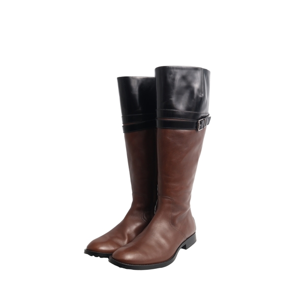 Leather Boots Brown/Black