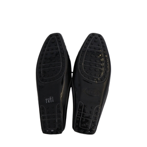 Patent Leather Gommino Mules Black, view 5
