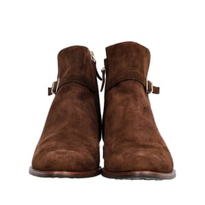 Suede Ankle Boots Brown, view 3