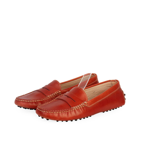 Leather Loafers Brown