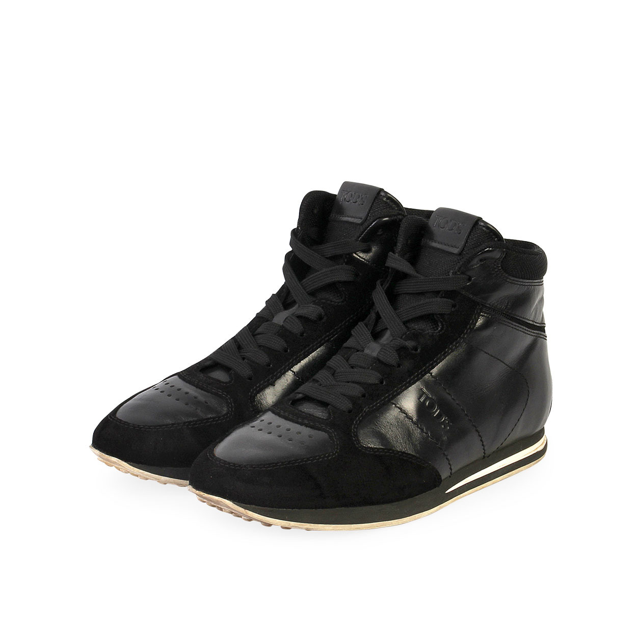https://dbiyorq10n2b9.cloudfront.net/product-images/CSHOTOD171/TODS-Leather-and-Suede-High-Top-Sneakers-Black-S-41-7.5-angle.jpg.webp