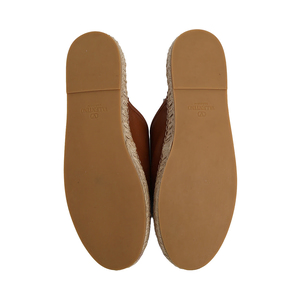 GARAVANI Leather Espadrille Mules Brown, view 4