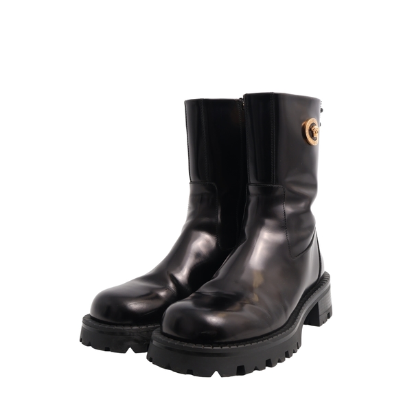 Leather Alia Boots Black