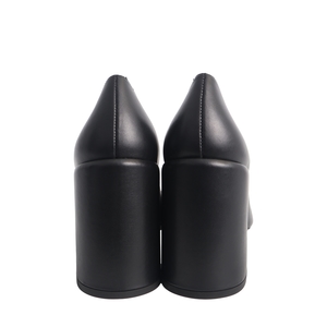 Leather Medusa Pumps Black, view 4