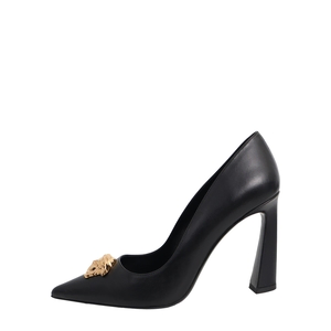 Leather Medusa Pumps Black, view 2