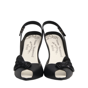 x MELISSA MelFlex Lady Dragon Angel Wings Pumps Black, view 4