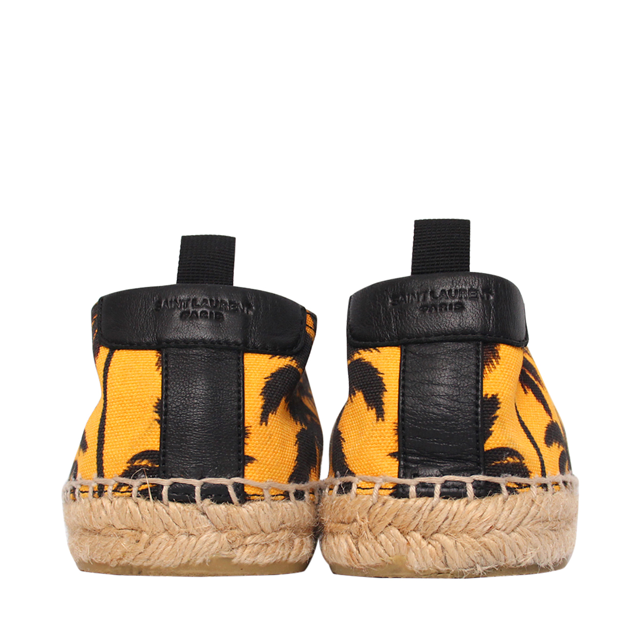 Saint Laurent Palm Tree Espadrilles Size EU 40 SAINT LAURENT Embroidered canvas espadrilles | NET-A-PORTER main image 3