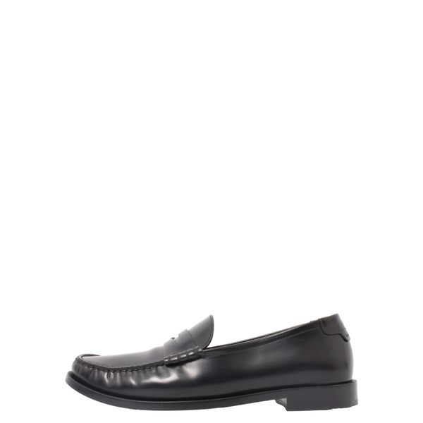 Leather Penny Le Loafers Black