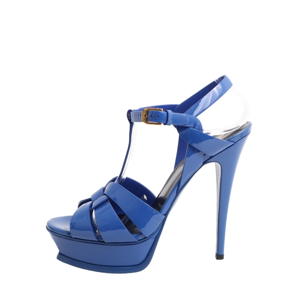 Patent Tribute Sandals Blue