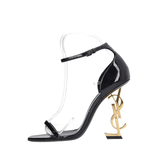 Patent Opyum Sandals Black