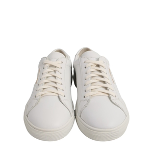 Leather Andy Sneakers White, view 3