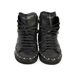 https://dbiyorq10n2b9.cloudfront.net/product-images/CSHOYSL124/SAINT-LAURENT-Leather-Studded-High-Top-Sneakers-Black-S-44-9.5-front.jpg.webp