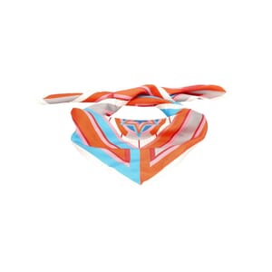 Silk La Rose Des Vents Scarf Multicolour