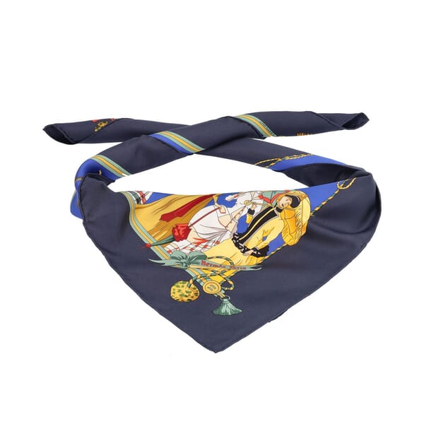 Silk Ombrelles et Parapluies Scarf Blue