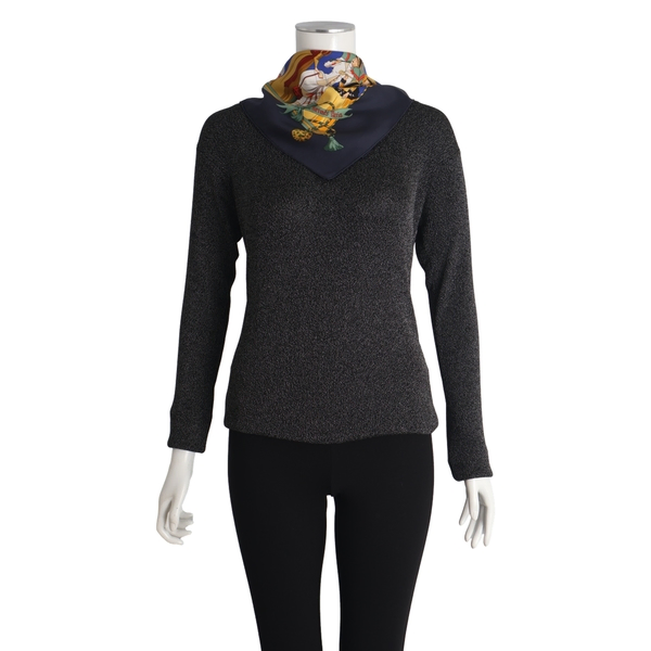 Silk Ombrelles et Parapluies Scarf Blue