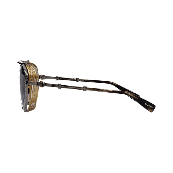 Brigade II Sunglasses BPS-111B Palladium/Gold