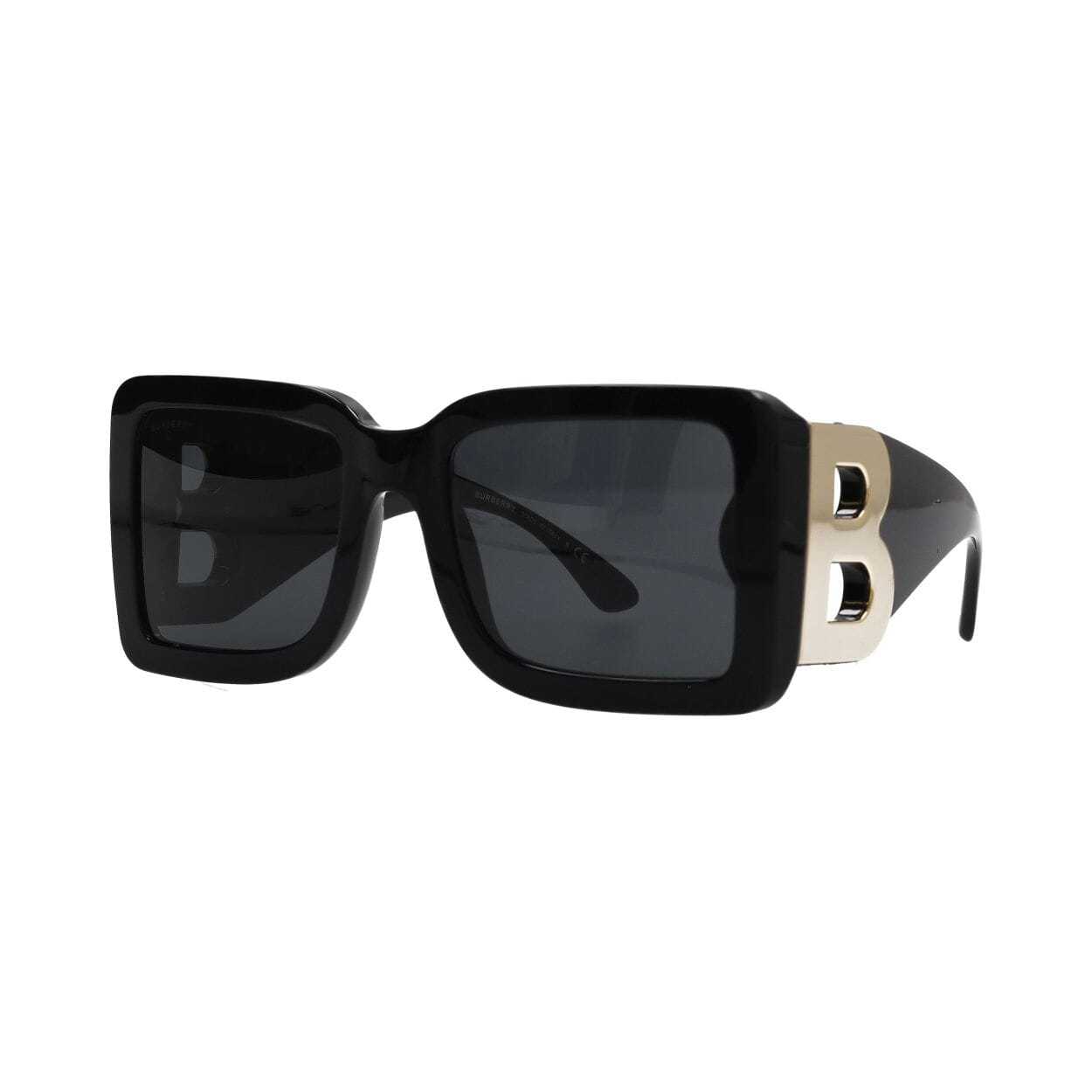 BURBERRY オーバーサイズサングラス BURBERRY Oversized B Sunglasses B4312 Black | Luxity