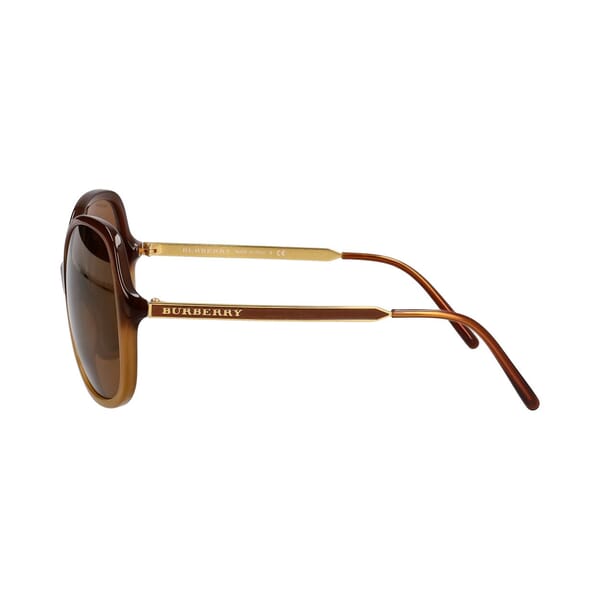 Oversized Sunglasses B4126 Brown/Gold Tone