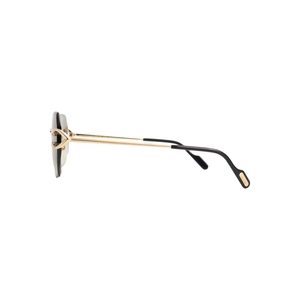 Classic C De Cartier Sunglasses CT04666S Gold Tone, view 2