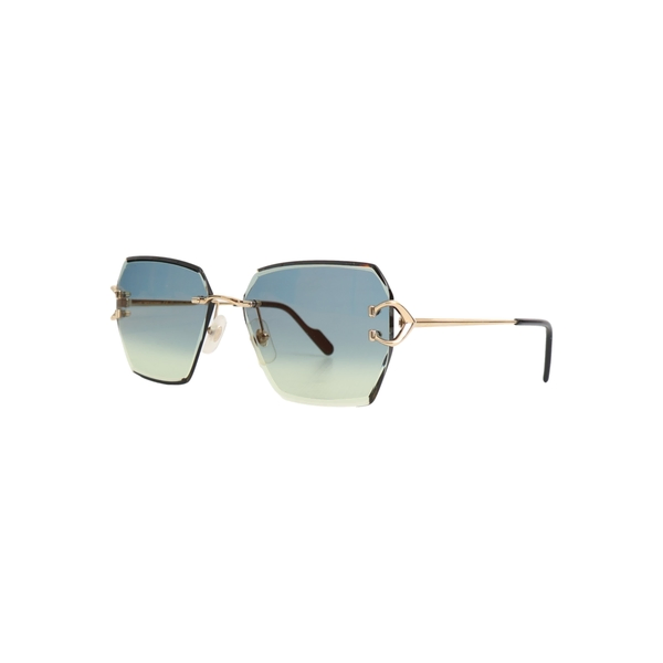Classic C De Cartier Sunglasses CT04666S Gold Tone