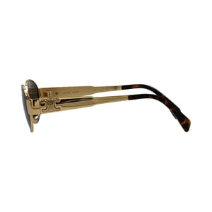 Triomphe Sunglasses CL40235U Gold/Green, view 3